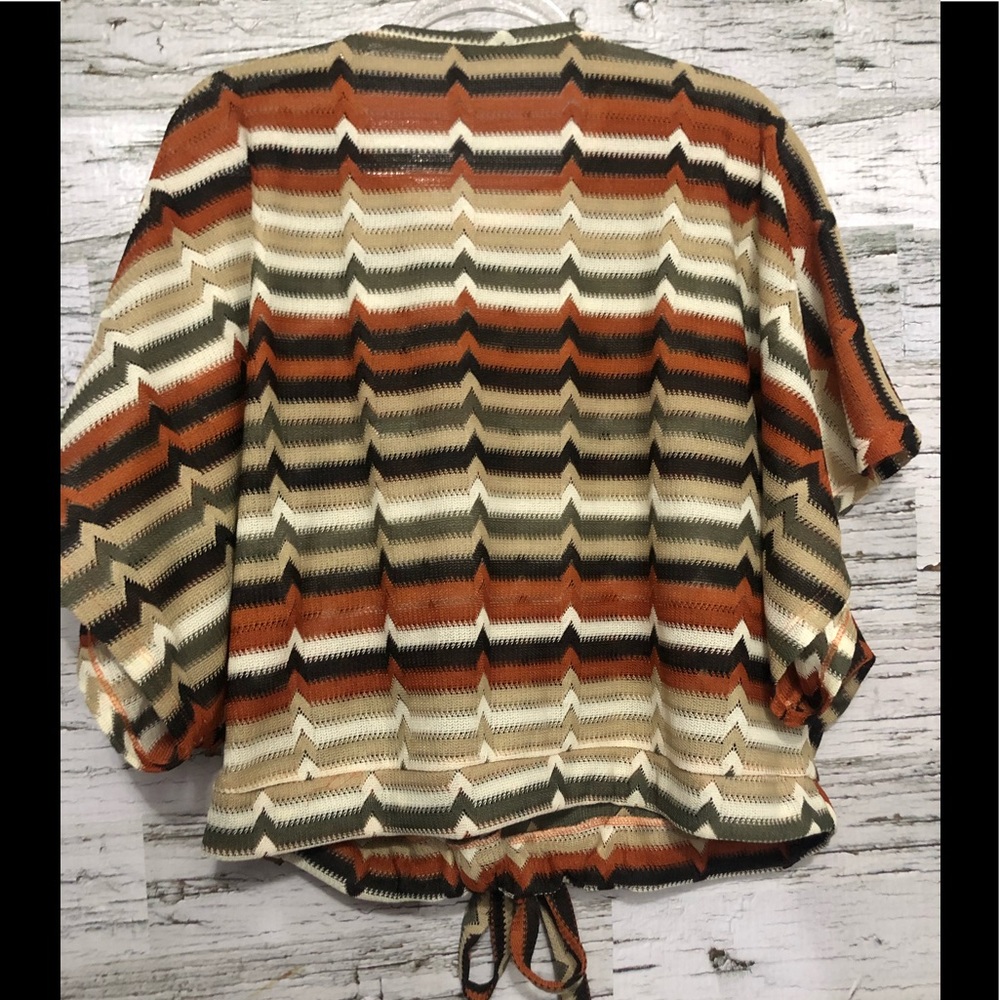 Zara Top with wide short sleeve Small boho style - Picture 9 of 9
